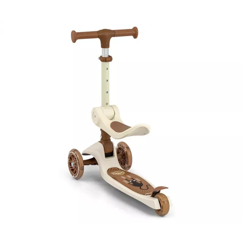 Potkulauta milly mally Milly Mally Scooter Fuzzy Classic — lasten potkulauta, beige