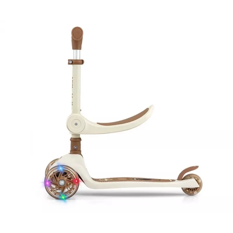 Potkulauta milly mally Milly Mally Scooter Fuzzy Classic — lasten potkulauta, beige