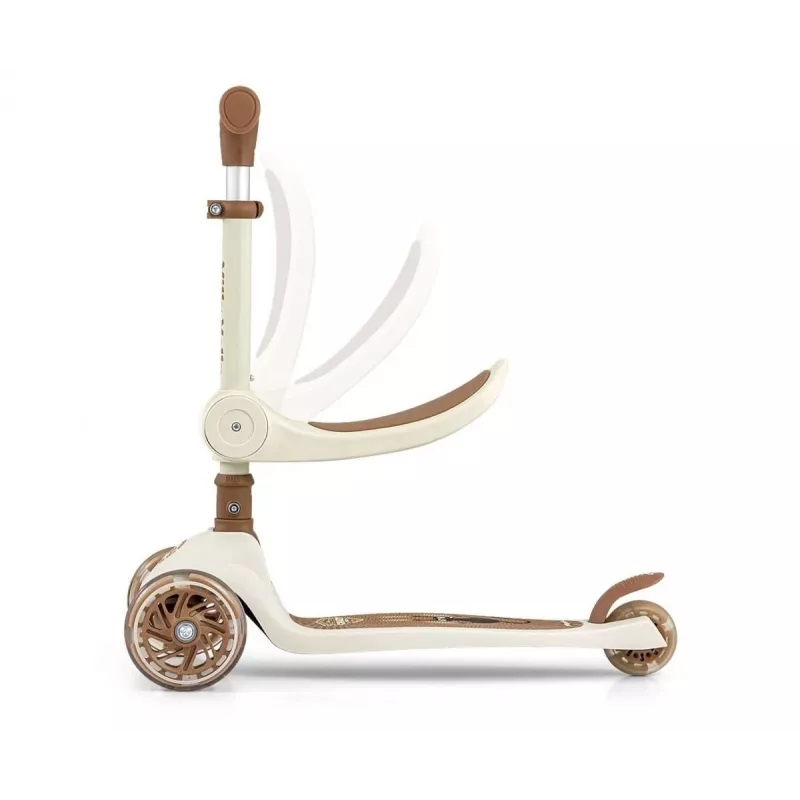 Potkulauta milly mally Milly Mally Scooter Fuzzy Classic — lasten potkulauta, beige