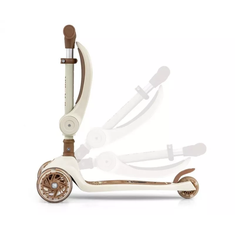 Potkulauta milly mally Milly Mally Scooter Fuzzy Classic — lasten potkulauta, beige