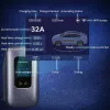 Sähköauton latausasema QOLTEC 3-vaiheinen 22 kW 32 A WLAN:lla (malli 52723)
