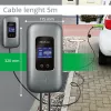 Sähköauton latausasema QOLTEC 3-vaiheinen 22 kW 32 A WLAN:lla (malli 52723)