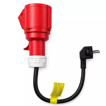 Virtalähde QOLTEC CEE 16A 5P 400V SCHUKO 230V, malli 52724