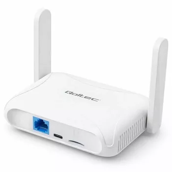 Reititin QOLTEC 56980 – 4G LTE -mobiilireititin Wi‑Fi 6:lla