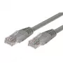 Patch-kaapeli Kat. 5e RJ45 UTP 1,5 m harmaa