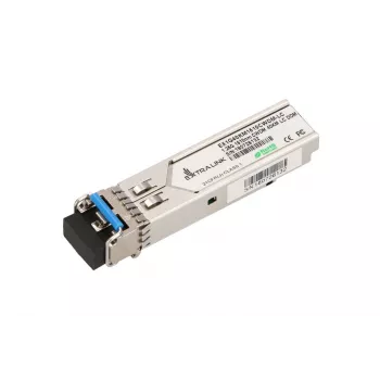 Verkon lähetin-vastaanotinmoduuli Extralink EX.13599 SFP kuitu 1250 Mbit/s 1510 nm ruostumaton teräs