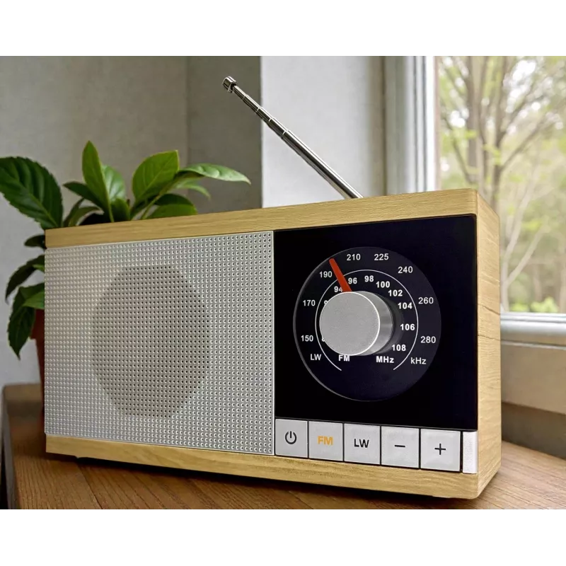 Radio Krystyna puukotelo
