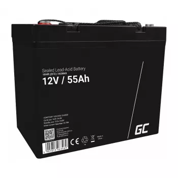 AGM-akku Green Cell AGM49 55 Ah 12 V veneily ja vapaa-aika