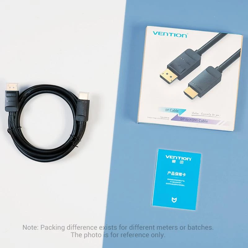 Kaapeli DP–HDMI 2M/SCHWARZ musta Hadbh Vention