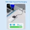 Powerbank USB 10000MAH 22.5W/SCHWARZ musta FHKB0 Vention