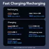 Powerbank USB 20000MAH 22.5W/SCHWARZ musta FHPB0 Vention