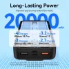 Powerbank USB 20000MAH 22.5W/WEISS valkoinen FHPW0 Vention