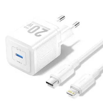 USB-C-verkkolaturi 20 W TZ-FEPW0-EU-02 Vention