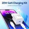 USB-C-verkkolaturi 20 W TZ-FEPW0-EU-02 Vention