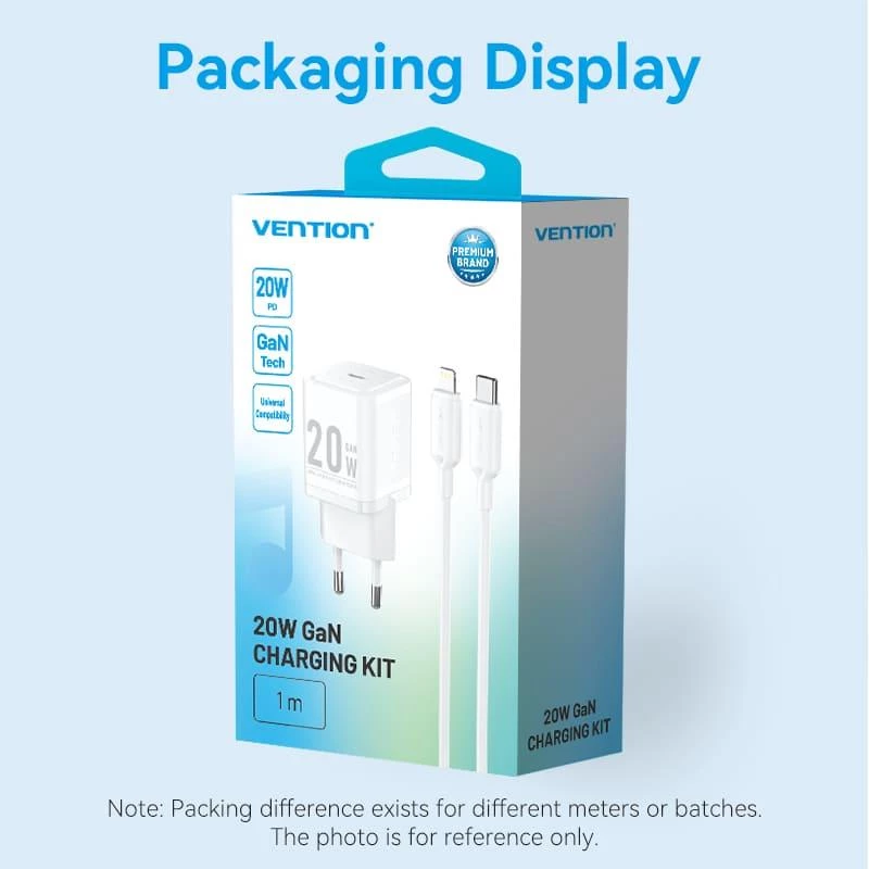 USB-C-verkkolaturi 20 W TZ-FEPW0-EU-02 Vention