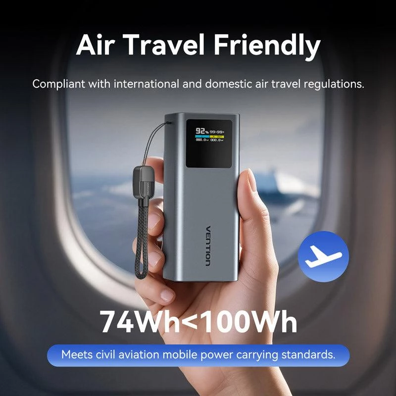 Varavirtalähde USB 20000MAH 100W/FKCH0 Vention