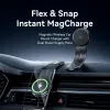 Mobiili autolaturi magneettinen/langaton musta KSJB0 Vention