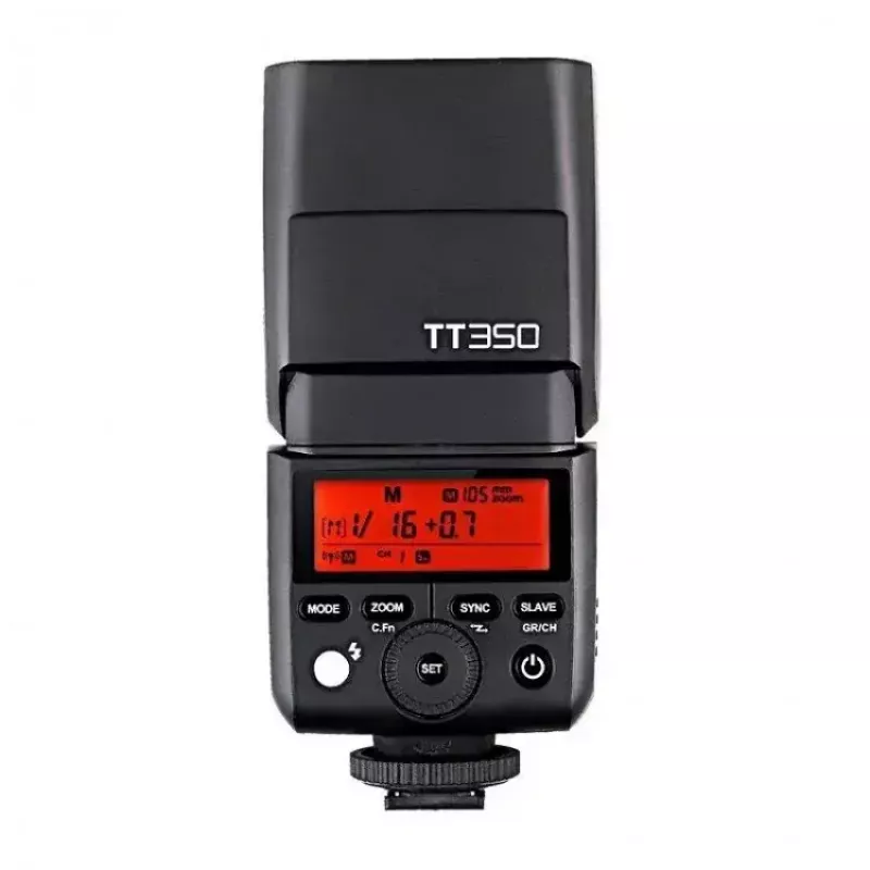 Kompaktisalama Godox TT350P 2,2 s kierrätysaika AA-paristo