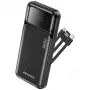 Powerbank Awei PA-91 10000mAh 22,5W PD 2xUSB-C + kaapeli musta