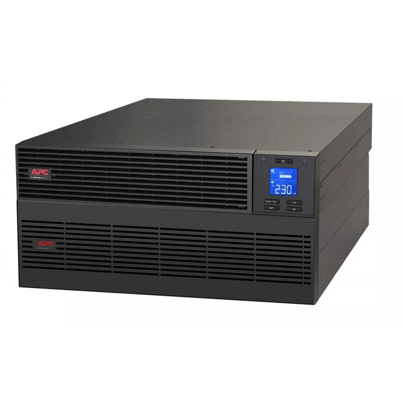UPS APC SRV10KRILRK Double-conversion (Online) rack-asennus 10 kVA 10 000 W 230 V USB 5U musta