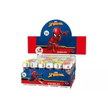 Saippuakuplat 60 ml Spiderman display 36 kpl