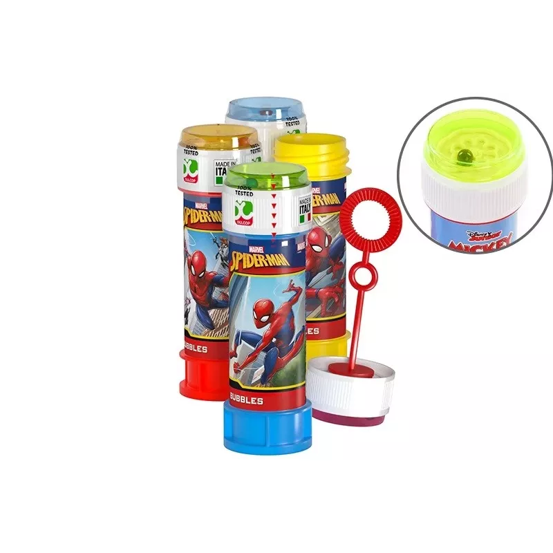 Saippuakuplat 60 ml Spiderman display 36 kpl