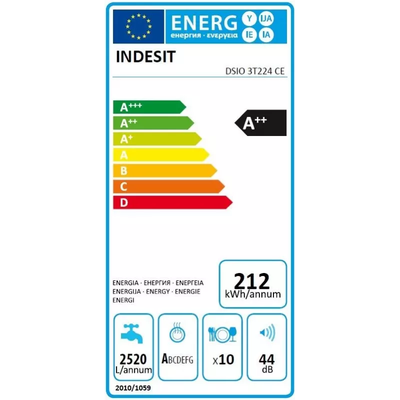 Astianpesukone DSIO3T224CEID