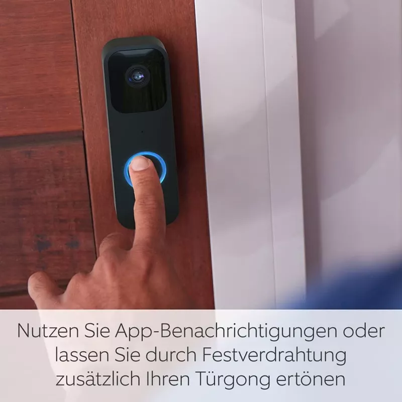 Amazon Blink -ovikello musta