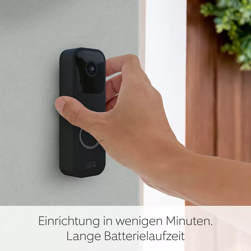 Amazon Blink -ovikello musta