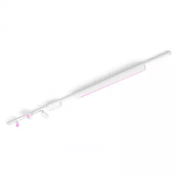 Kattoälyvalaisinsarja Philips Hue Perifo suora (3 säädettävää kohdevaloa, 1 valopalkki) Bluetooth, valkoinen, 220–240 V, 24 V polttimot