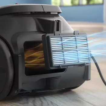 Philips XD2142/12 pölynimuri — 850 W, 3 L pölypussi, HEPA-suodatin, kuivaimurointi