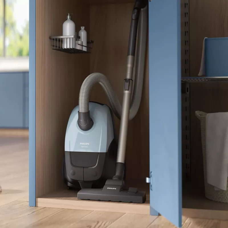 Philips 2000 series XD1142/10 pölynimuri — 800 W, 3 L pölypussi, HEPA-suodatin, kuivaimurointi