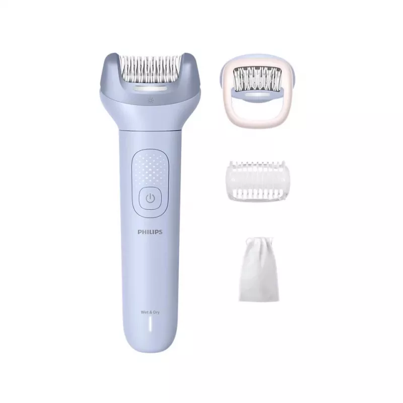 Philips 8000 Series BRE708/00 epilaattori — langaton märkä ja kuiva, 32 pinsettiä, 2 nopeutta, sininen