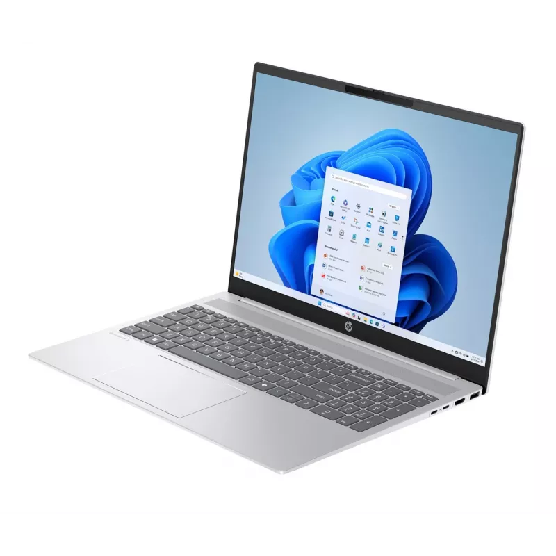 HP OmniBook 5 CW9X6EA kannettava tietokone, Intel Core Ultra 7 255U, 16 tuuman 2K, 24GB, 512GB SSD, Windows 11 Home, Glacier Silver