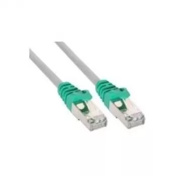 Patchkaapeli Crossover InLine Cat5e SF/UTP (S-FTP) RJ-45–RJ-45 0,25 m, harmaa