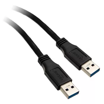USB 3.2 Gen.1 kaapeli Type-A uros / A uros InLine 35215 musta 1,5 m