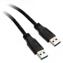 USB 3.2 Gen.1 kaapeli Type-A uros / A uros InLine 35215 musta 1,5 m