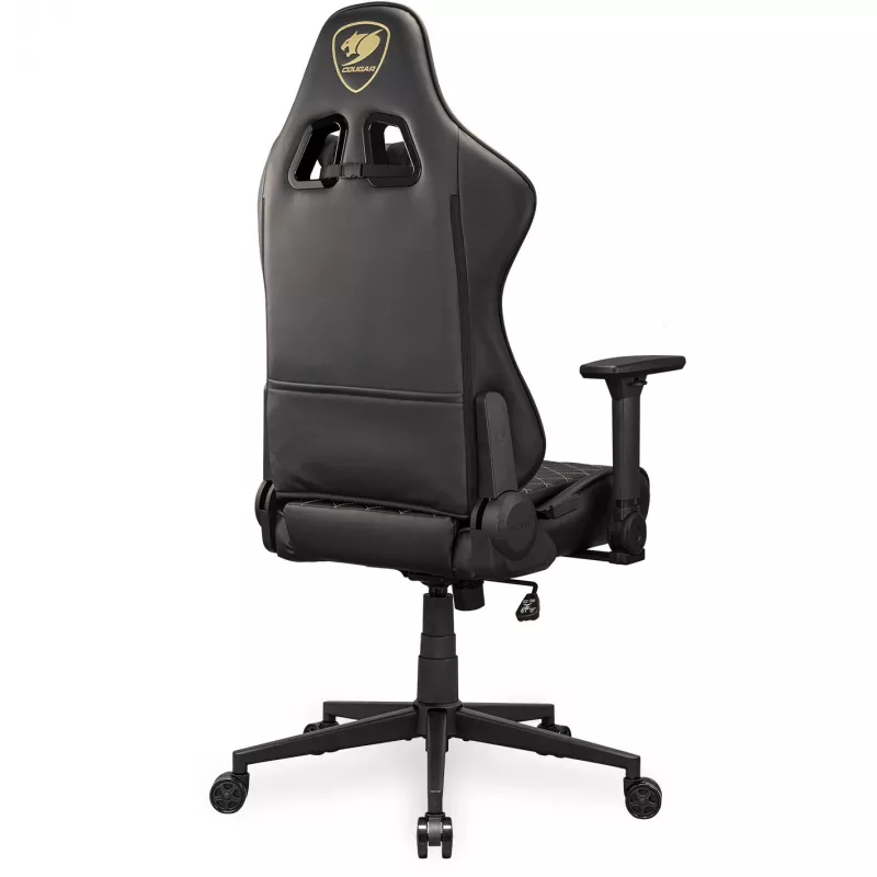 Universaali pelituoli COUGAR Gaming ARMOR ONE V2 pehmustettu istuin musta kulta