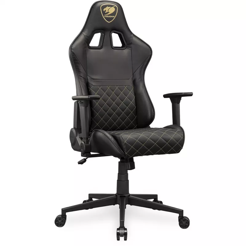 Universaali pelituoli COUGAR Gaming ARMOR ONE V2 pehmustettu istuin musta kulta