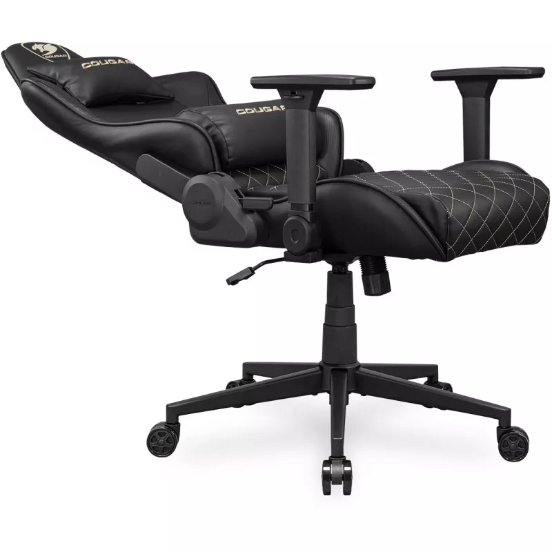 Universaali pelituoli COUGAR Gaming ARMOR ONE V2 pehmustettu istuin musta kulta