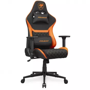 Universaali pelituoli COUGAR Gaming Armor One V2 F pehmustettu istuin musta oranssi