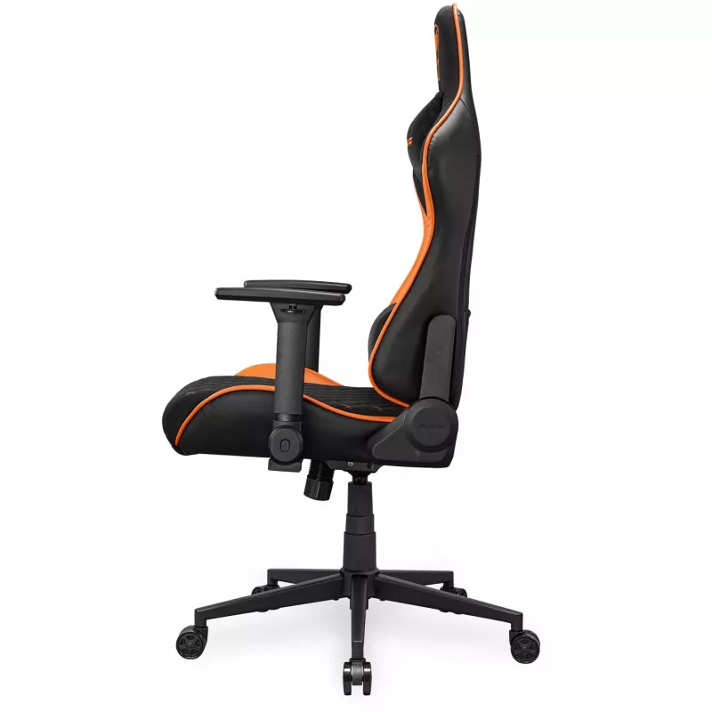 Universaali pelituoli COUGAR Gaming Armor One V2 F pehmustettu istuin musta oranssi