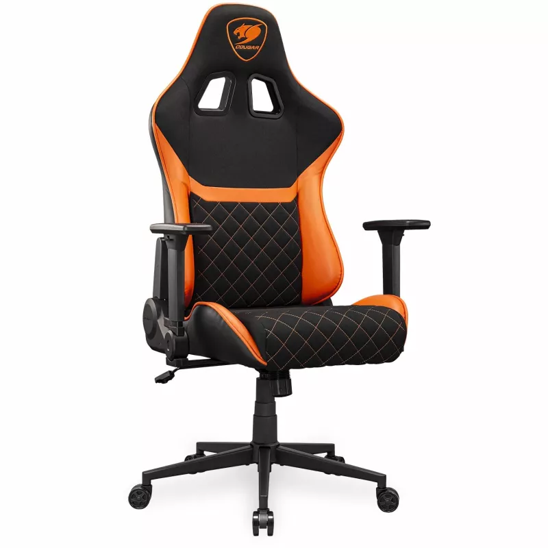 Universaali pelituoli COUGAR Gaming Armor One V2 F pehmustettu istuin musta oranssi