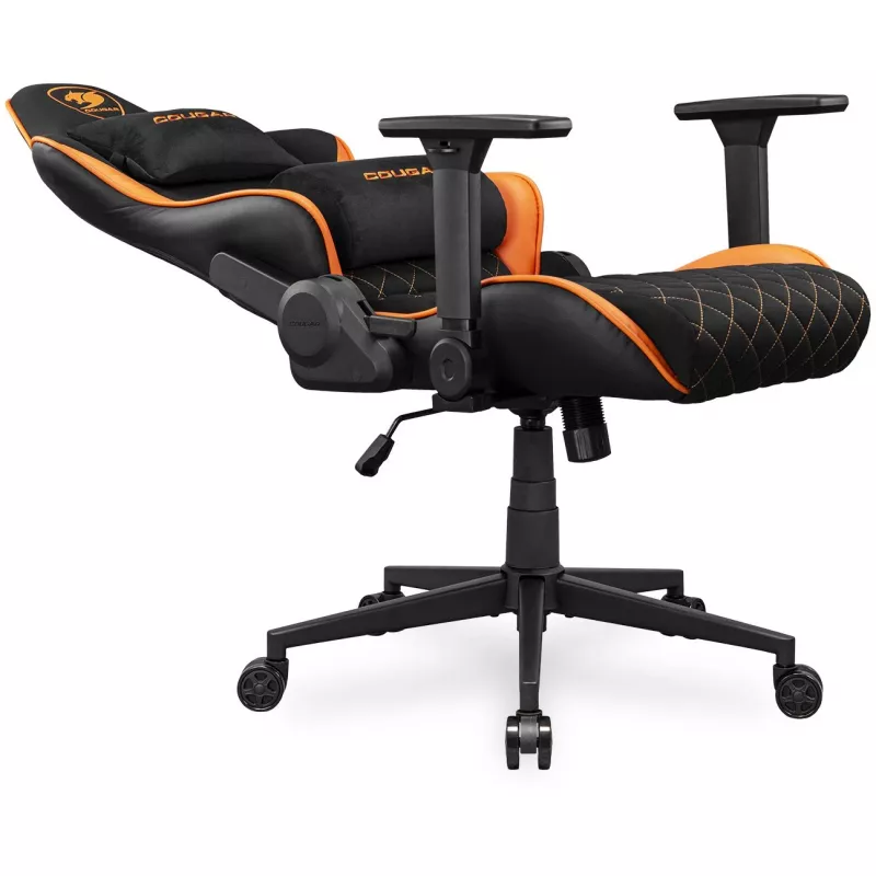 Universaali pelituoli COUGAR Gaming Armor One V2 F pehmustettu istuin musta oranssi