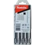 MAKITA B-49074 - HM-poranteräsarja V-PLUS nro 3 yhdistelmävasaralle HR2470 (50/100 mm työpituus | 5 kpl) (B-49074)