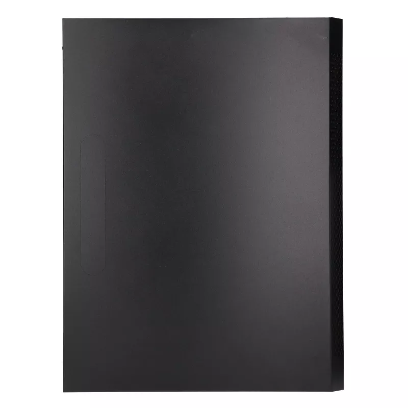 Extralink Lite 12U 530X400 seinäasennus rack-kaappi musta, välilevyllä