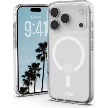 UAG Scout Clear MagSafe -kuori Google Pixel 10 -sarjalle Ice/White