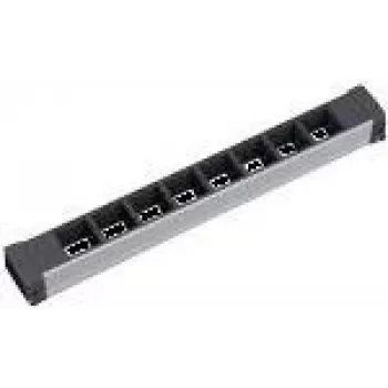 Pistorasiakotelo Bachmann 909.001 musta leveys 444 mm
