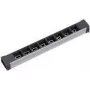 Pistorasiakotelo Bachmann 909.001 musta leveys 444 mm