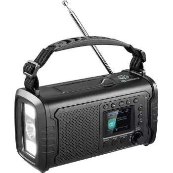 Sandberg Survivor DAB+ -radio All-in-1 20000 mAh varavirtalähde musta